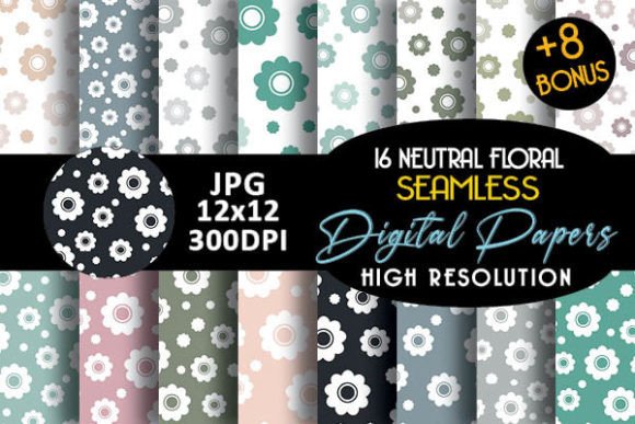 Download Neutral Colors Stars Digital Papers - Neutral colors Collection