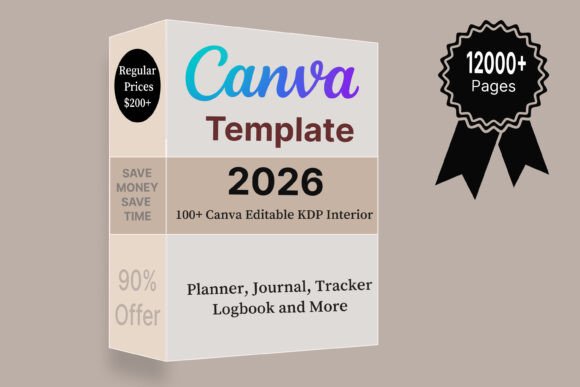 Download 100+ Editable Templates | KDP 2026 - Editable templates Collection