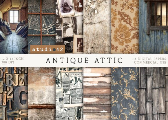 Download Grunge Attic Digital Textures Graphics - Digital textures Collection