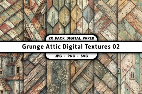 Download Grunge Attic Digital Textures 02 - Digital textures Collection