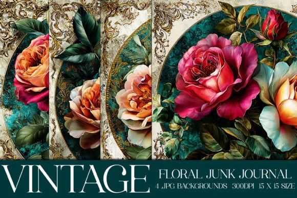 Download Elegant Floral Backgrounds, S37 - Floral backgrounds Collection