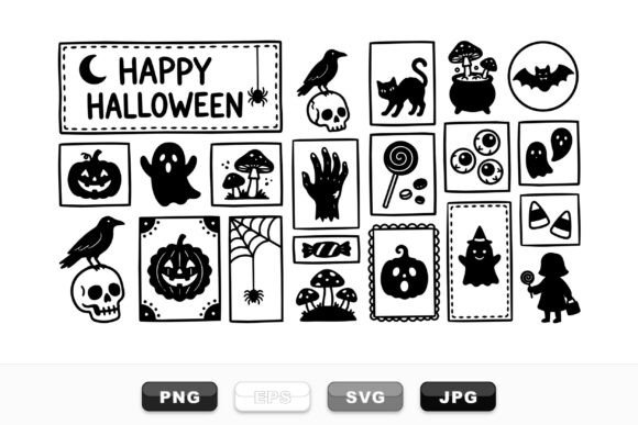 Download Spooky Halloween Clipart Set - Premium Bundle