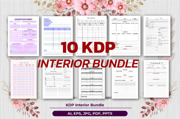 Download KDP Interior Bundle Editable Templates - Editable templates Collection